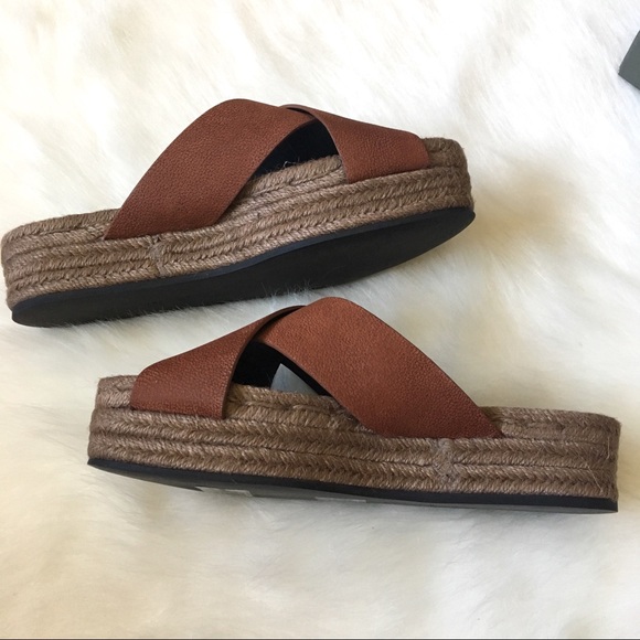 All Saints Rick Brick Red Harlem Espadrilles NIB - Picture 4 of 6